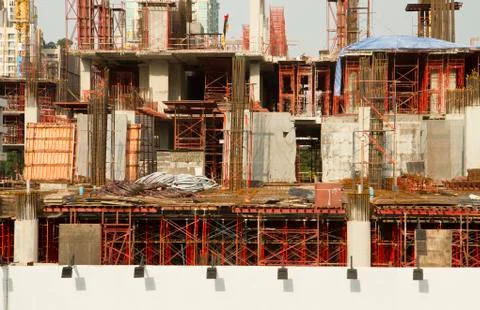New building under construction Stock Photos