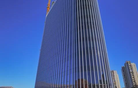 New building under construction Foto stock