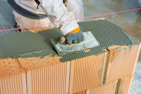 New built house in construction Stock Photos