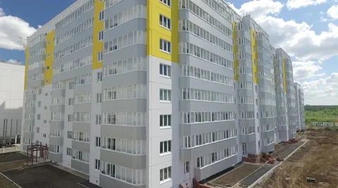 New built house on a construction site Stock-Footage 68939231