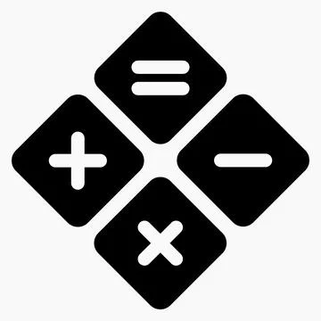 New Calculator Icon  Stock Illustration