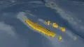 New Caledonia extruded. Bumps. 4k or 4k+ Resolution
