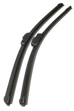 New car wipers Stock Photos