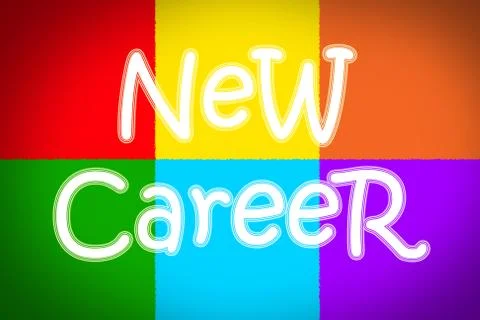 New career concept Stock Illustration