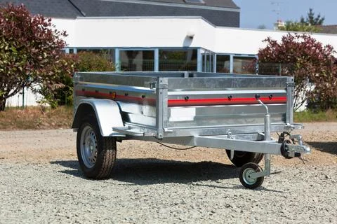 New cargo cart 스톡 사진