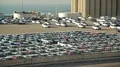 New cars in Aqaba sea port, Jordan HD Footage