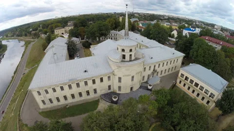New Castle in Grodno, Belarus Stock Footage 59556356