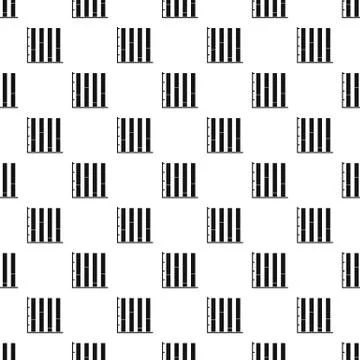 New chart pattern repeat Stock Illustration