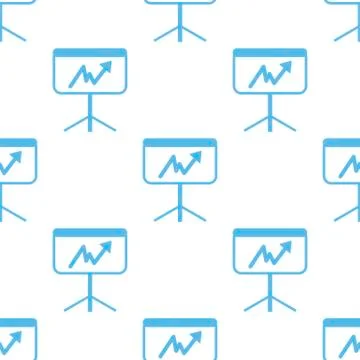 New chart seamless pattern Stock Illustration