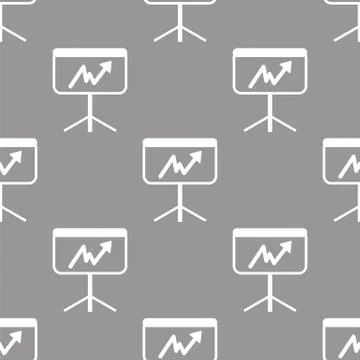 New chart seamless pattern Stock Illustration