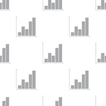 New Chart seamless pattern Stock Illustration