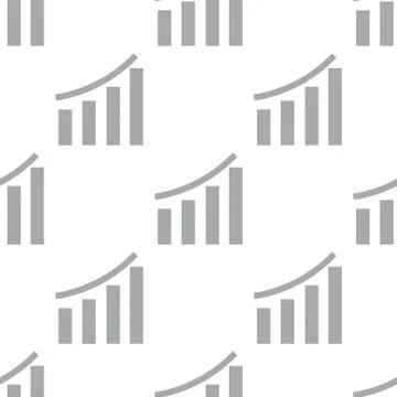 New Chart seamless pattern Stock Illustration
