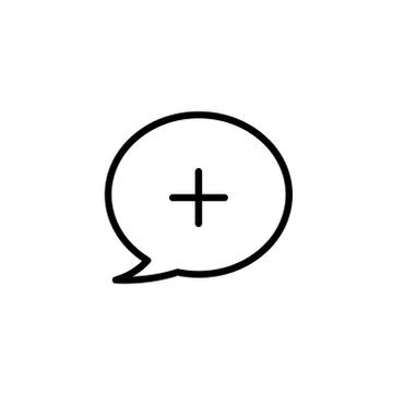 New chat icon. flat illustration of new chat vector icon. new chat sign symbo Illustrazione stock