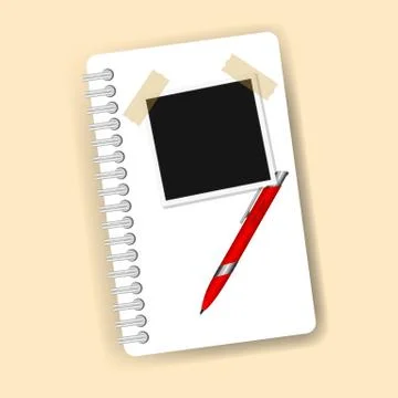 New Checklist flat icon. Document with ticks checkmarks. Checklist and pen. A Stock Illustration