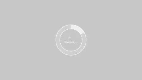 New circle loading icon animation on screen. Stock Footage 332959402
