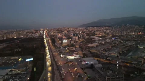 The New City Sunset Vídeo Stock 174329183