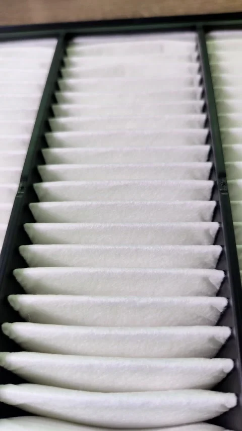 New clean car air filter Video stock 292926835