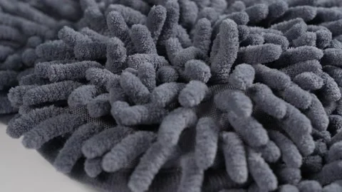 New clean microfiber mop replacement cloth for handy cleaning Stock Footage 238988821
