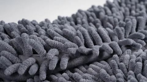 New clean microfiber mop replacement cloth for handy cleaning Stock Footage 238990228