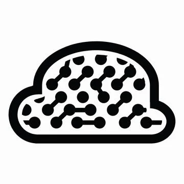 New Cloud Services Icon Stock Illustration