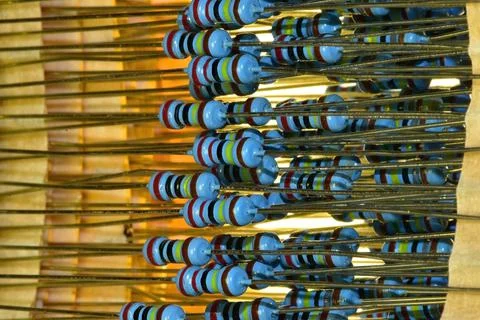 New color coded resistors, constant value, low power, high resistance Photos
