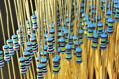 New color coded resistors, constant value, low power, high resistance Photos