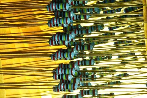 New color coded resistors, constant value, low power, high resistance Photos