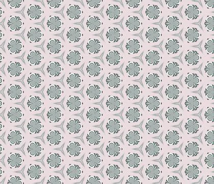 New colorful seamless pattern for textiles and design on a white background, Stock Illustration