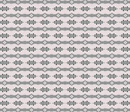 New colorful seamless pattern for textiles and design on a white background, Stock Illustration