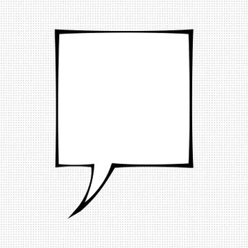 New comic bubble symbol Illustrazione stock