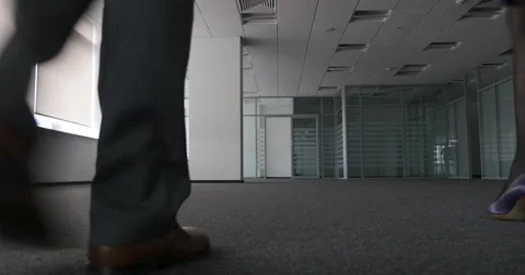 New company occupy empty office space Stock Footage 59145393