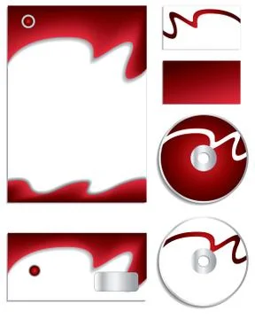 New company vector set Stock Illustration