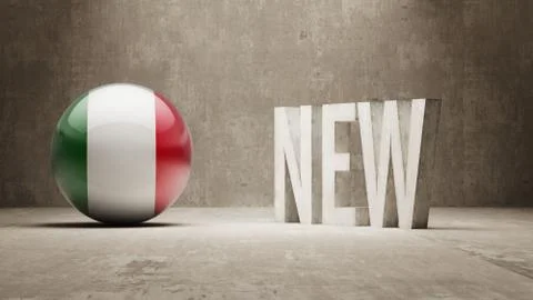 New Concept. Stock Illustration