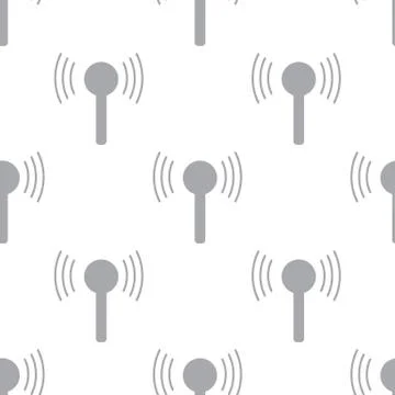 New Connection seamless pattern 스톡 일러스트