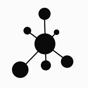 New connections vector icon Stock Illustration