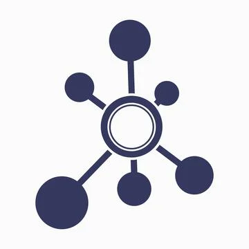 New connections vector icon Stock Illustration