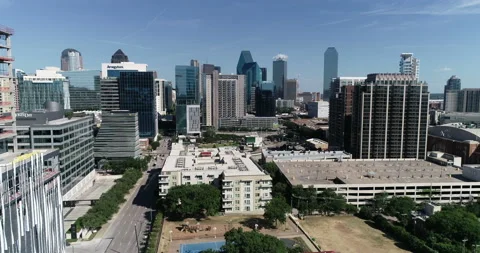New construction in downtown Dallas Stock Footage 201390960