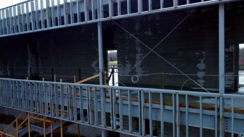 New Construction of Hillcrest School Vídeo Stock 172156621