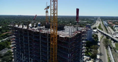 New Construction in Kendall Stock Footage 172327923