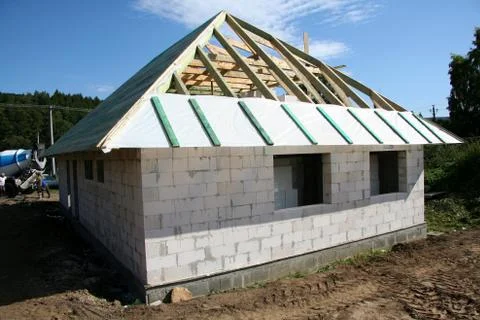 New construction Stock Photos