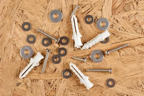 New construction screw Stock Photos