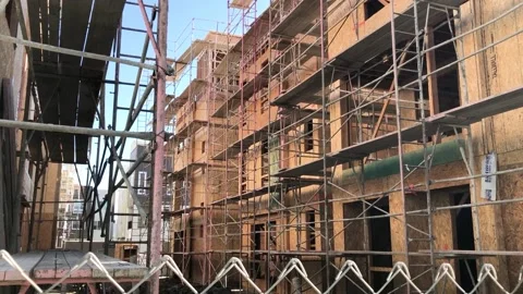 New construction tracking L-R 库存影片 154383219