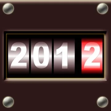 New counter Stock Illustration