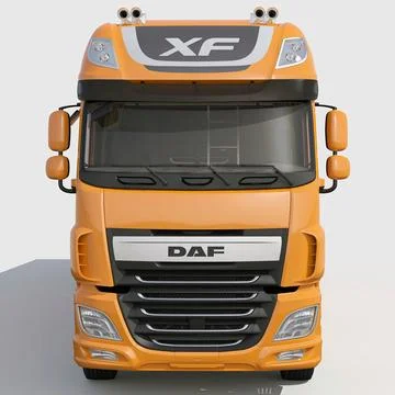 3D Model: New DAF XF (2013) ~ Buy Now #91484545 | Pond5