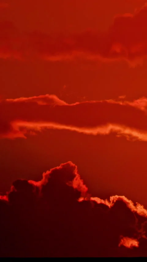 New day sunrise sky time lapse vertical video Video stock 301042324