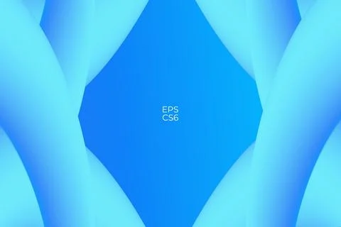 New decorative cool gradient blue color abstract style background design Illustrazione stock
