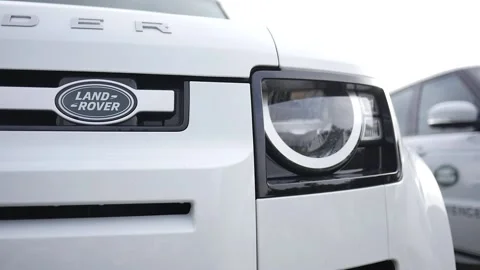 New defender Close Up 4x4 Stock Footage 163270768