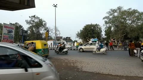 New Delhi Video stock 21925597