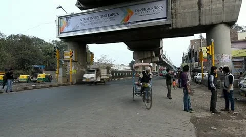 New Delhi Stock Footage 21925600