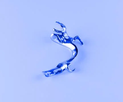 New dentures on a white background Stock Photos